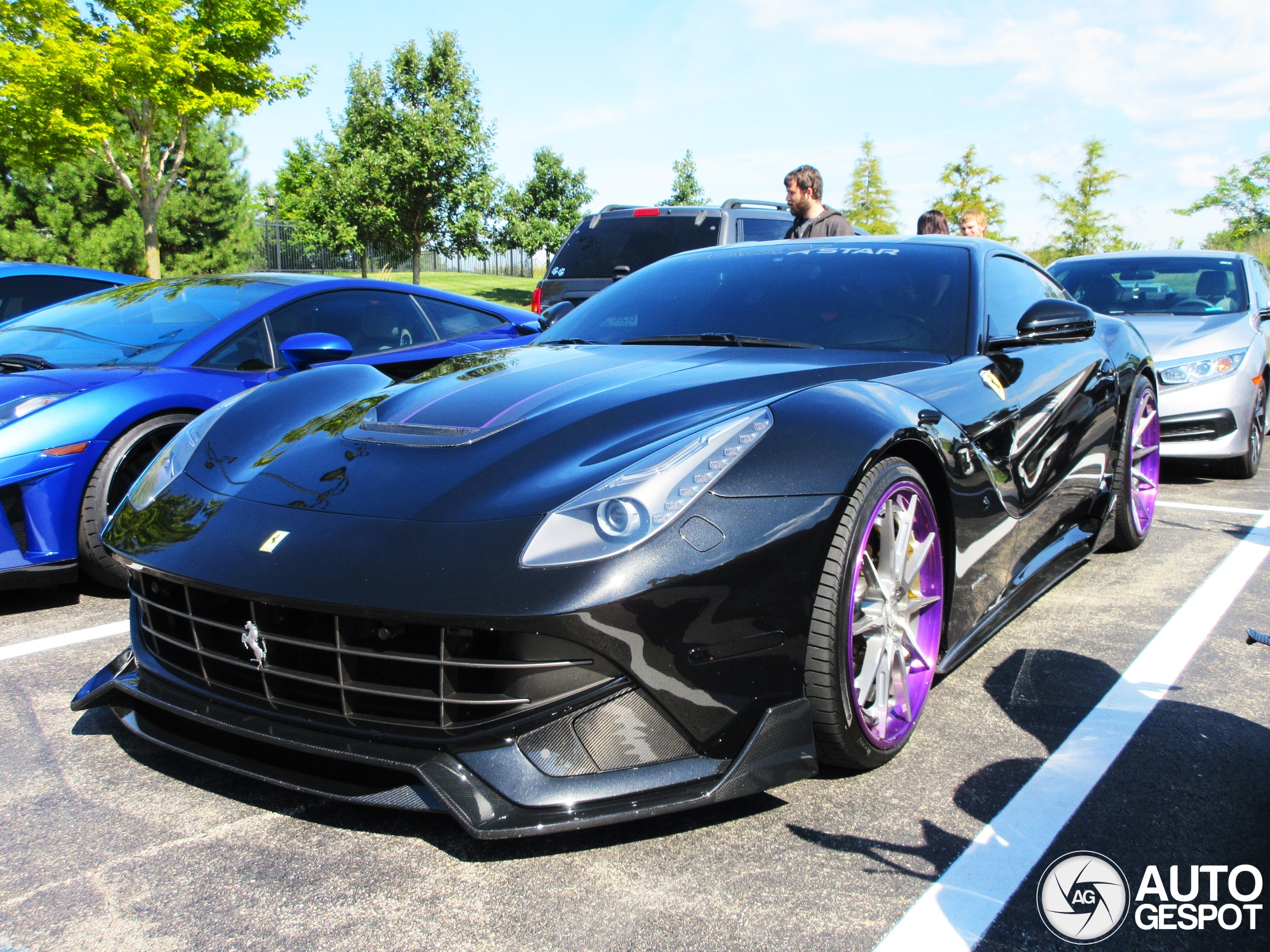 Crazy rims on the F12